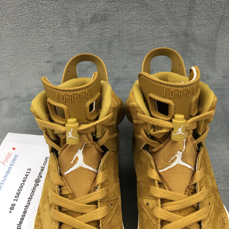 Authentic Air Jordan 6 “Golden Harvest”